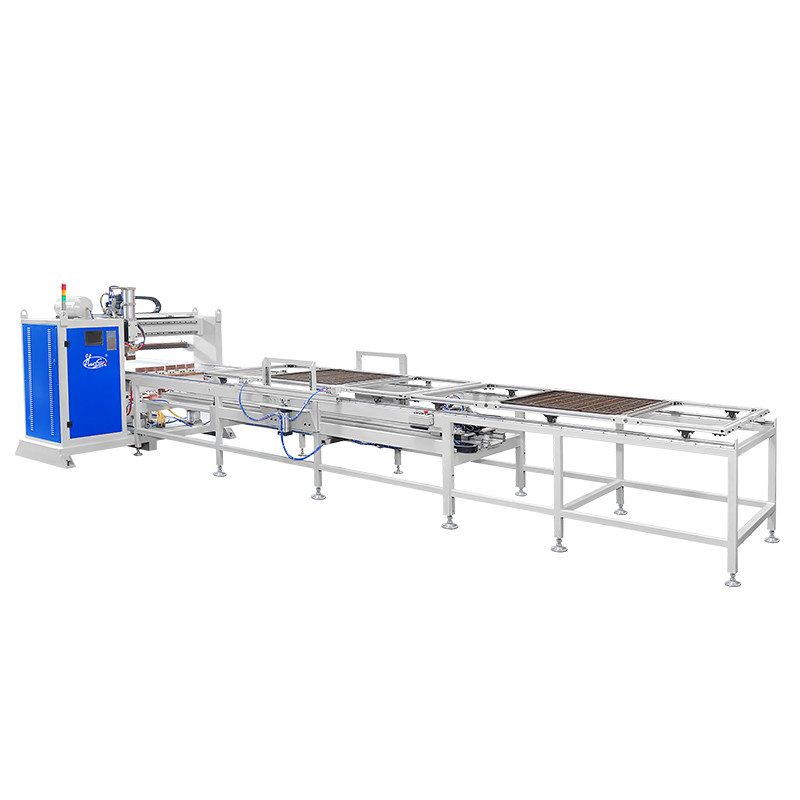 HWASHI Kaynak Ekipmanı Otomatik Gantry Stili Çok Başlı Nokta Sıralı Kaynak Makinesi Kaynak Ağı için Sıcak Ürün Sağlandı 2 - 8 mm
