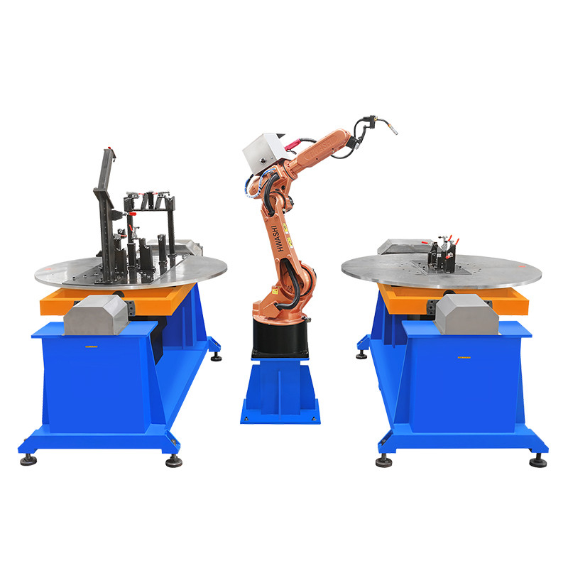 Etkin yükü 6/8/10/20/50/165KG ve ±170° Hareket aralığı olan Endüstriyel Kaynak Robotu
