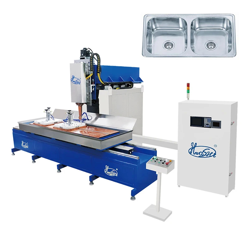Endüstriyel 220V 80KVA Sink kaynak makinesi 100-1000 mm çapında paslanmaz çelik kaynak için