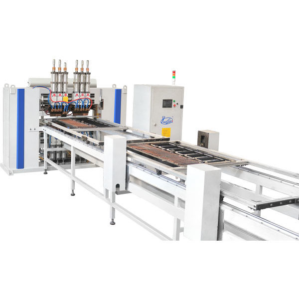 Hwashi WL-OEM-500K Küresel Pazarlar için OEM Gerilim Uyarlanabilir Enerji Tasarruflu Kondenser Tel Örgü Kaynak Makinesi