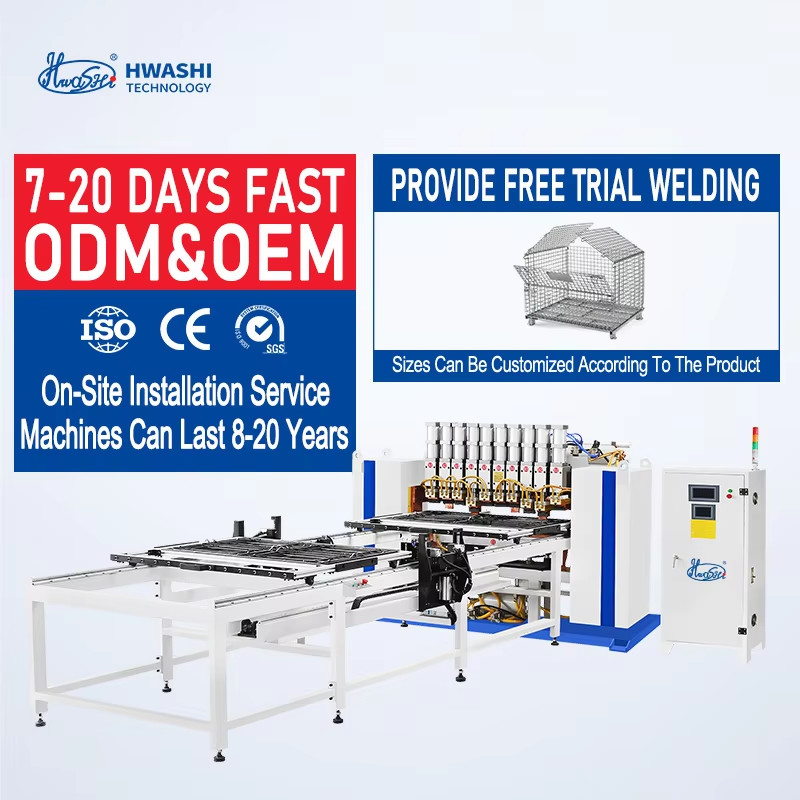 Otomatik CNC Rebar Mesh kaynak makinesi Tel örgü yapım noktası kaynakçı Endüstriyel üretim ekipmanları Kafes Tel örgü kaynaklı