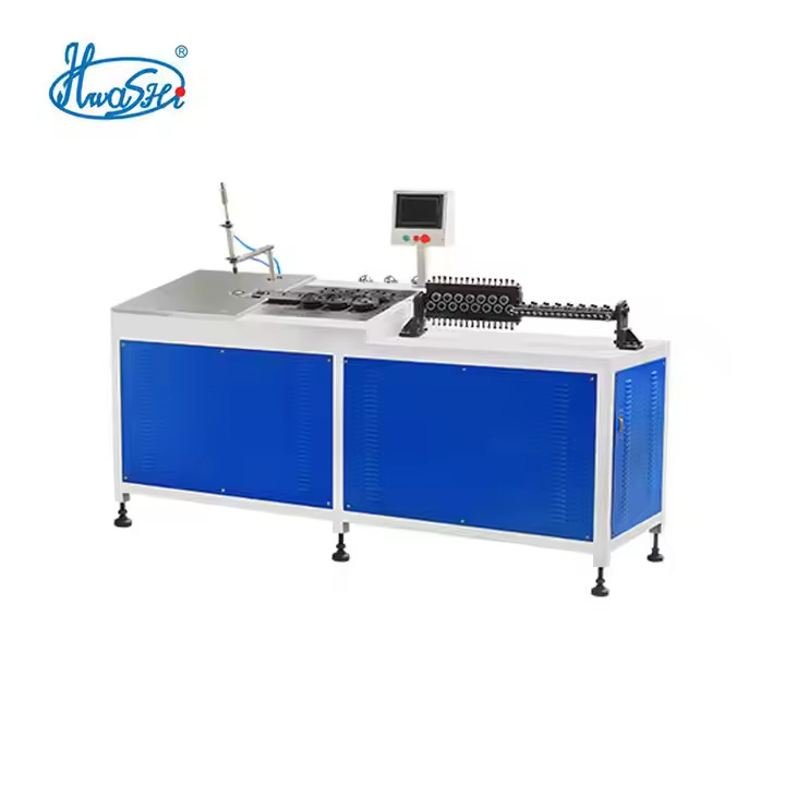 HWASHI CNC 3 Eksen 2D Tel Kaynak Bükme Makinesi PLC Hidrolik Bükme Tipi