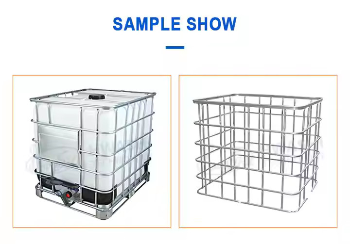 1000l ibc tank kaynak makinesi ibc otomatik üretim hattı kafes çerçeve makinesi ibc makine