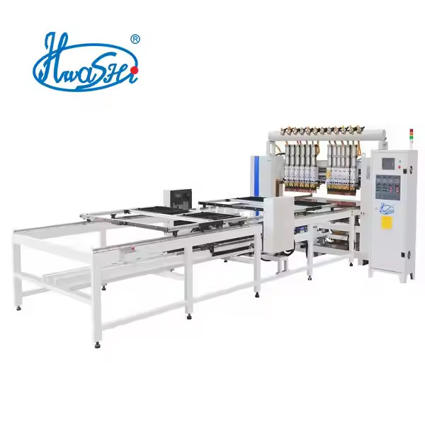 HWASHI En İyi Fiyat Otomatik Kablo Ağı Panel kaynak makinesi, Bulaşık makinesi Kablo Rafı / Kablo Rafı Nokta kaynak makinesi