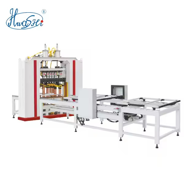 HWASHI En İyi Fiyat Otomatik Kablo Ağı Panel kaynak makinesi, Bulaşık makinesi Kablo Rafı / Kablo Rafı Nokta kaynak makinesi