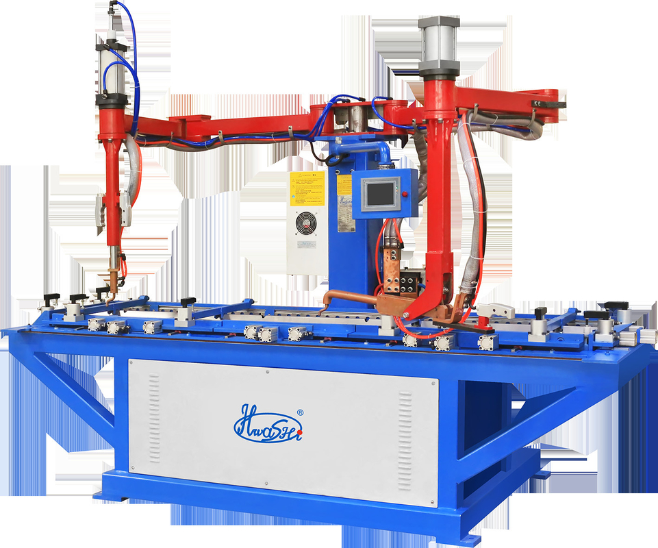 Direnç Çok Noktalı Salkım Kol Masa Dikişsiz Masaüstü Platformu Metal Dağıtım Dolabı için Nokta kaynak makinesi