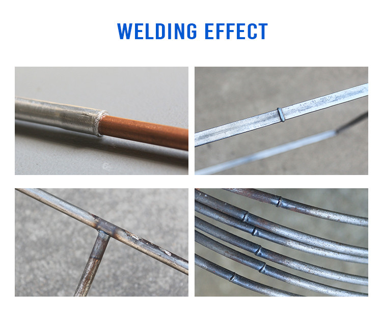 HWASHI Tel çapı 2-8mm Otomatik halka yapma kıç kaynak makinesi Çember Ring Bar Pnömatik Direniş Kıç kaynak makinesi