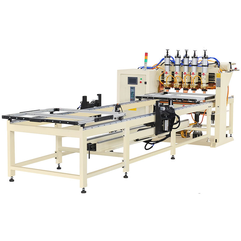 1200mm Etkili Kaynak Genişliği ve 3000mm Etkili Kaynak Uzunluğuna Sahip Tel Örgü Kaynak Makinesi için Üç Fazlı MF DC Güç Kaynağı Sistemi