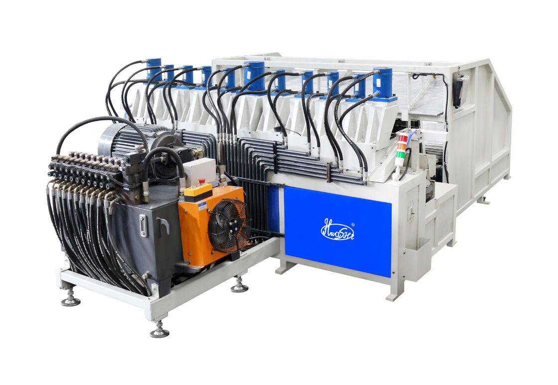 Hwahsi Automatic IBC Tube Forming Machine with PLC Control and Hydraulic Pressing for Full Automation