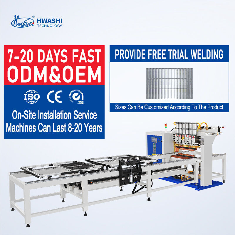 WWM-2400 Otomatik Tel Ağı Kaynak Makinesi 2400mm Kaynak Genişliği 5-10mm Tel Köprüsü Güverte Ağı