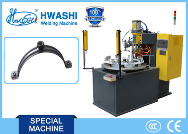 Steel Pipe Clamp / Pipe Hold Welding Machine, CNC Spot Welding Machine With Rotary Table