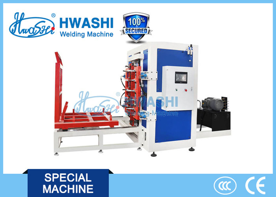 Ara Dökme Konteyner Üretim Hattı İçin Hwashi IBC Kafes Çerçeve Kilitleme Makinesi