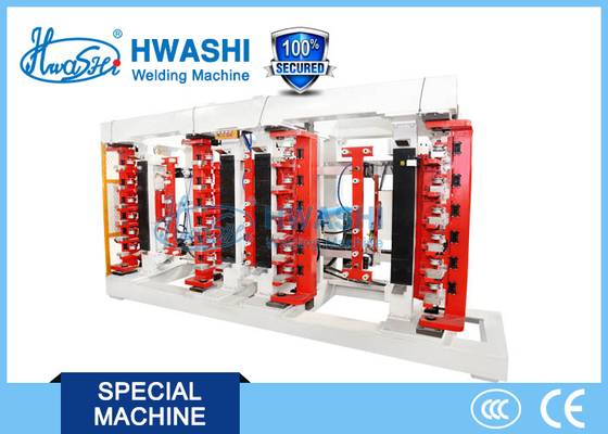 IBC Izgara IBC Kafes Çerçeve Üretim Hattı Çift İstasyonlu Boru Net Bükme Makinesi