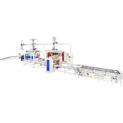 Hwashi 1000L 1200L IBC Tank Kafesi Çerçeve Kaynak Makinesi IBC Çerçeve Üretim Hattı