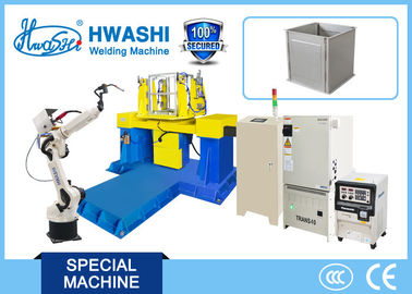 Steel Cabinet Case Industrial Welding Robots With Panasonic TIG / MIG Welder