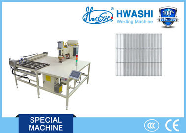 Hwashi 12 Volt Otomatik Kaynaklı Hasır Makinesi XY Eksenli Besleyici Üç Fazlı Güç Kaynağı