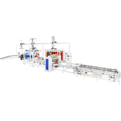 Hwashi Otomatik Kaydırma Makinesi IBC 1000L Su Tankı Paslanmaz Çelik Tubular Kafes Çerçeve