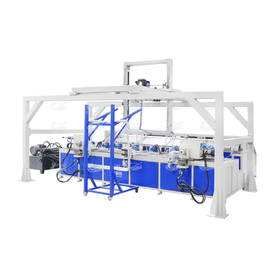 Otomatik Çifte Eğiliş küçültme makinesi IBC Paslanmaz Çelik Çerçeve Tüp Formasyon Makineleri