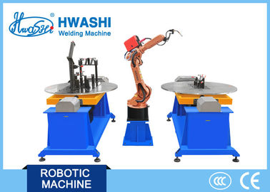 Motor Döngüsü Çerçeve Otomatik Kaynak Robotu, Metal Çerçeve Endüstriyel Robot MIG Kaynak Makinesi