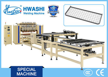 Automatic Wire Mesh Shelf Wire Welding Machine , Koltuk Tel Ve Profil Kaynak Makine