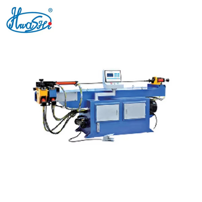 Hwashi IBC Tank Paslanmaz Çelik Tüplü Kafes Tek Başlı Hidrolik Boru Tüp Eğme Makinesi
