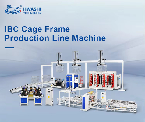 1000l ibc tank kaynak makinesi ibc otomatik üretim hattı kafes çerçeve makinesi ibc makine