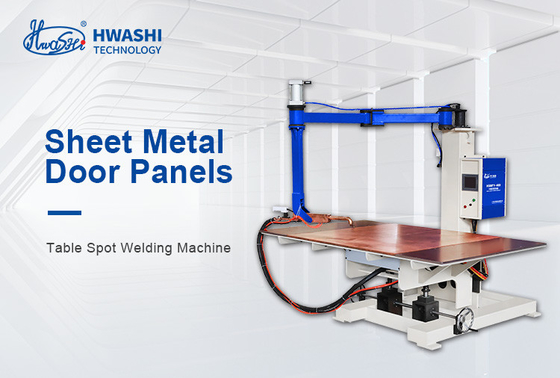 HWASHI Esnek Kılavuz Kol Metal Yaprak Kapı Paneli C Tipi Kılavuz Kol Masa Noktası kaynak makinesi Metal Yaprak Noktası kaynak makinesi