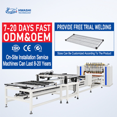 Hwashi Swinq BaseWire Frame kaynak makinesi Demir Tel Sırası kaynak makinesi