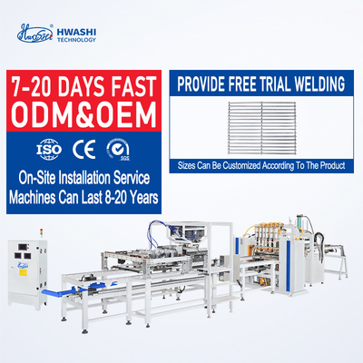 Hwashi kaynak makinesi: Basewire Frame & Iron Wire Row kaynak mükemmelliği