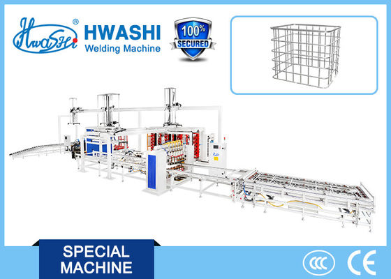 400KVA IBC Tank Kafes Üretim Makinaları Kaynak Delme Makinası