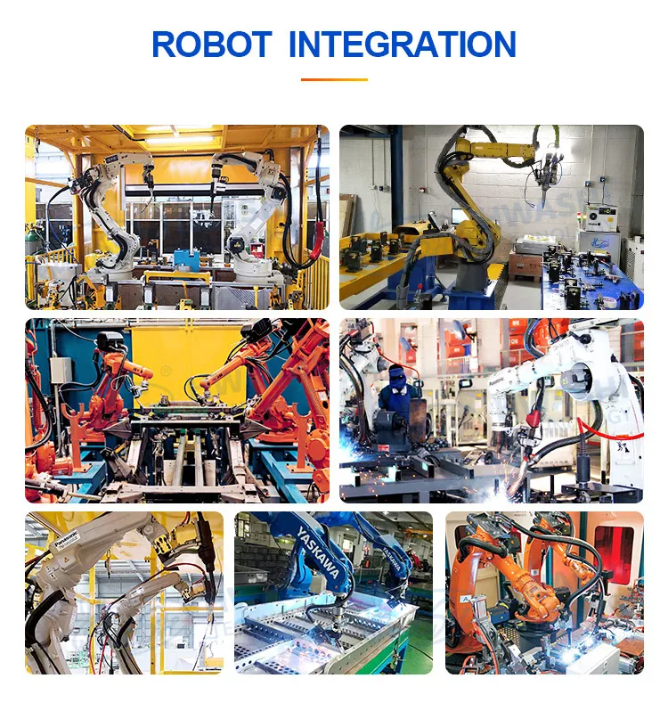 Hwashi Endüstriyel CNC Kaynak Makinesi Servo ile 6 Eksenli Robotik, Kaynak Robotu Kol Pozisyoner Rack, Otomatik TIG Kaynak Robotu 14