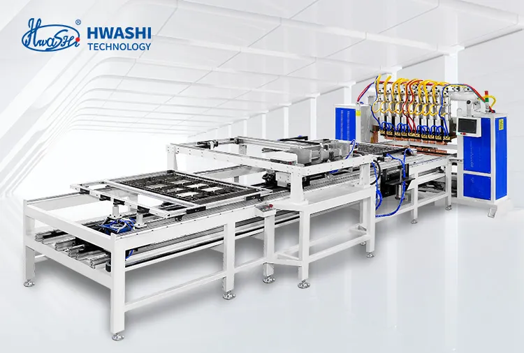 Hwashi kaynak makinesi: Basewire Frame & Iron Wire Row kaynak mükemmelliği 0