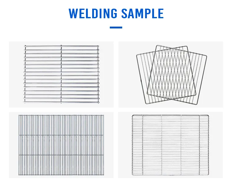 Hwashi Swinq BaseWire Frame kaynak makinesi Demir Tel Sırası kaynak makinesi 4