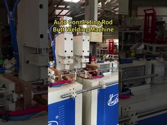 Hwashi Yatay Tip Araba Sabitleyici Bağlantı Kaynak Makinesi / Otomatik İtme Çubuğu Nokta Kaynakçı