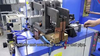 Tel için Otomatik Alın Kaynak Makinesi